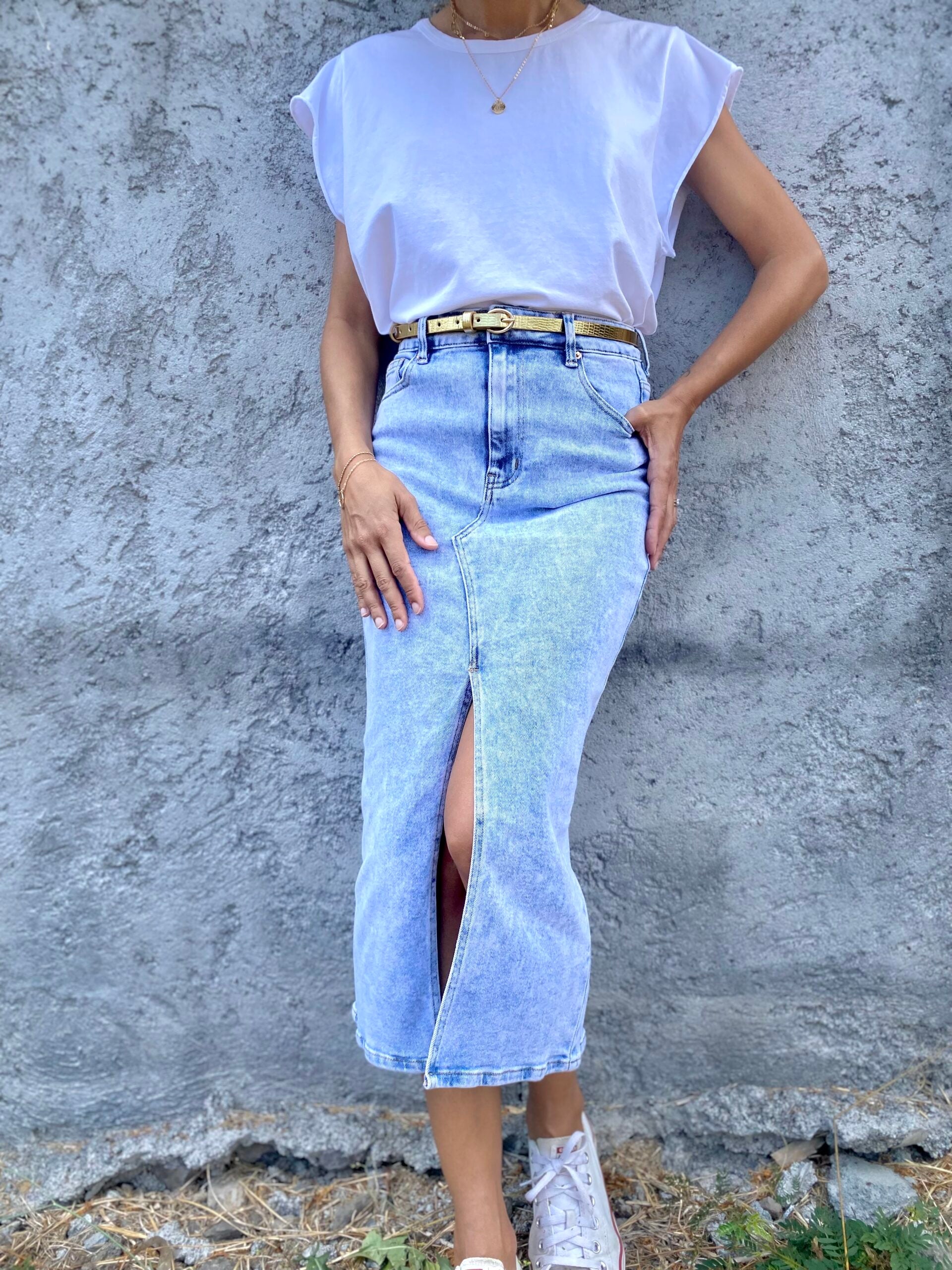 Jupe en jean VALERYA