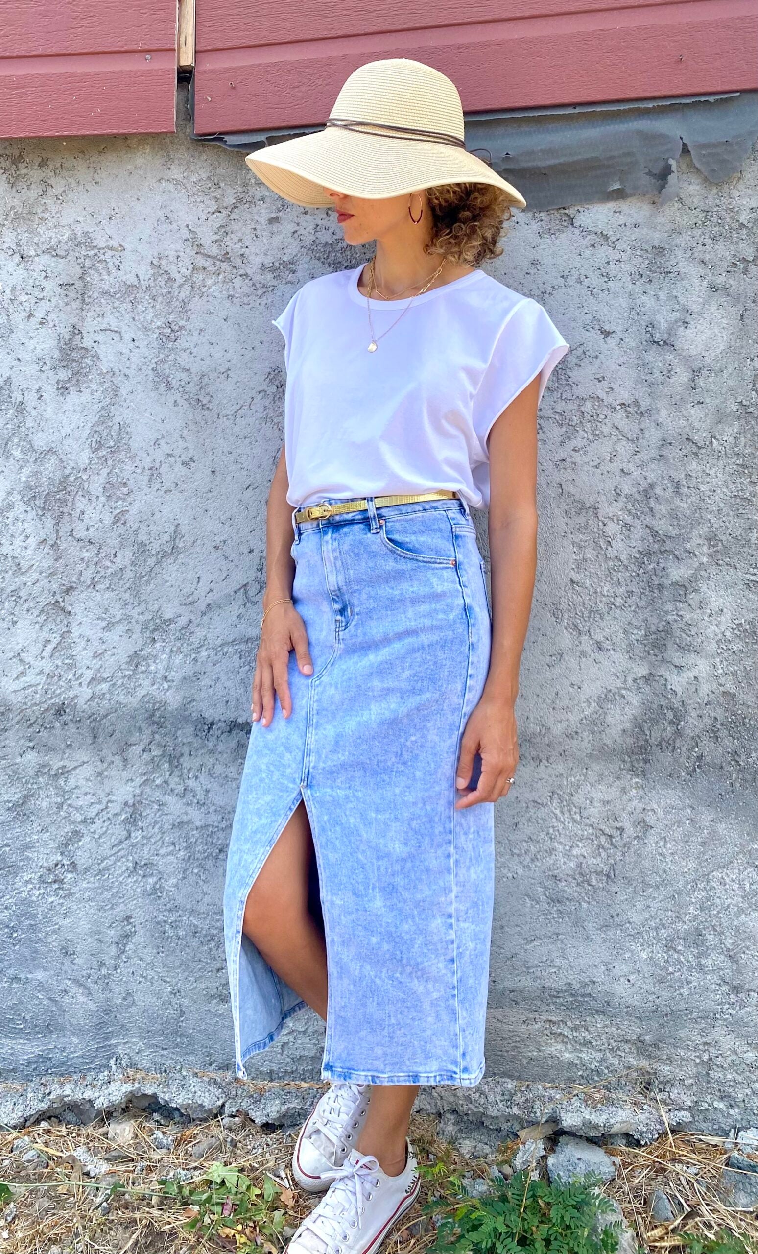 Jupe en jean VALERYA